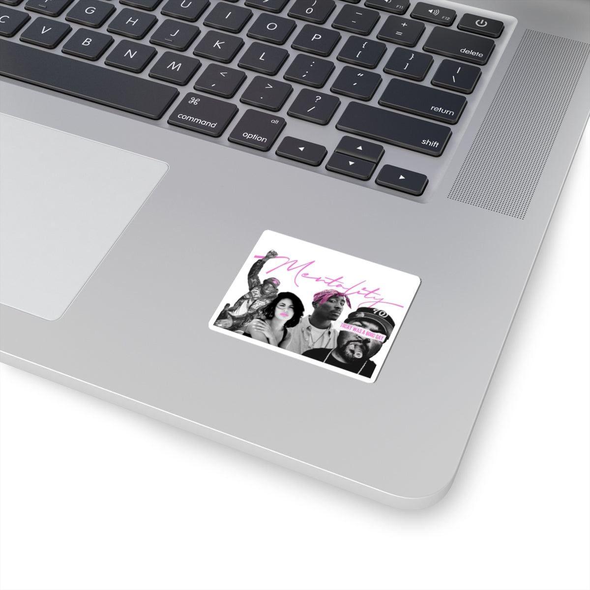Mentality Kiss-Cut Sticker — Retro Hip-Hop Collage (Today Was A Good Day)