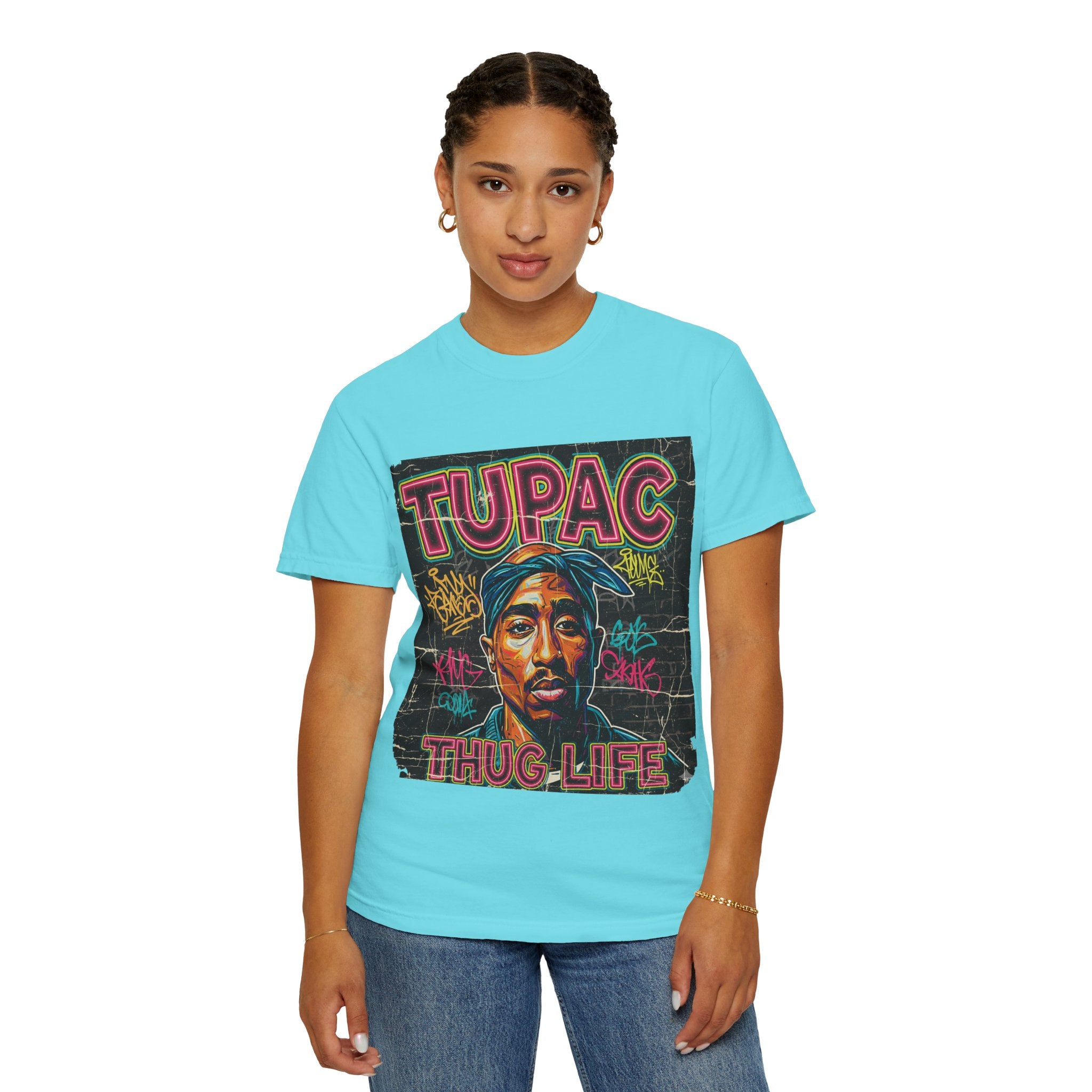 Graphic T-Shirt — Retro Graffiti Portrait