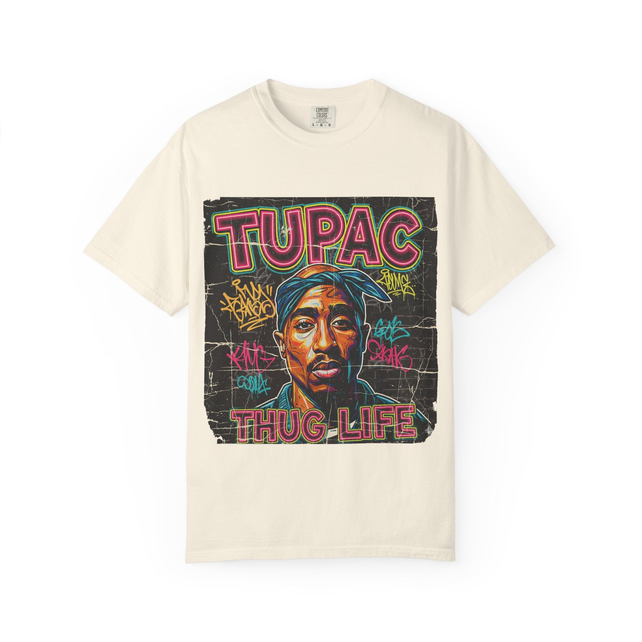 Graphic T-Shirt — Retro Graffiti Portrait