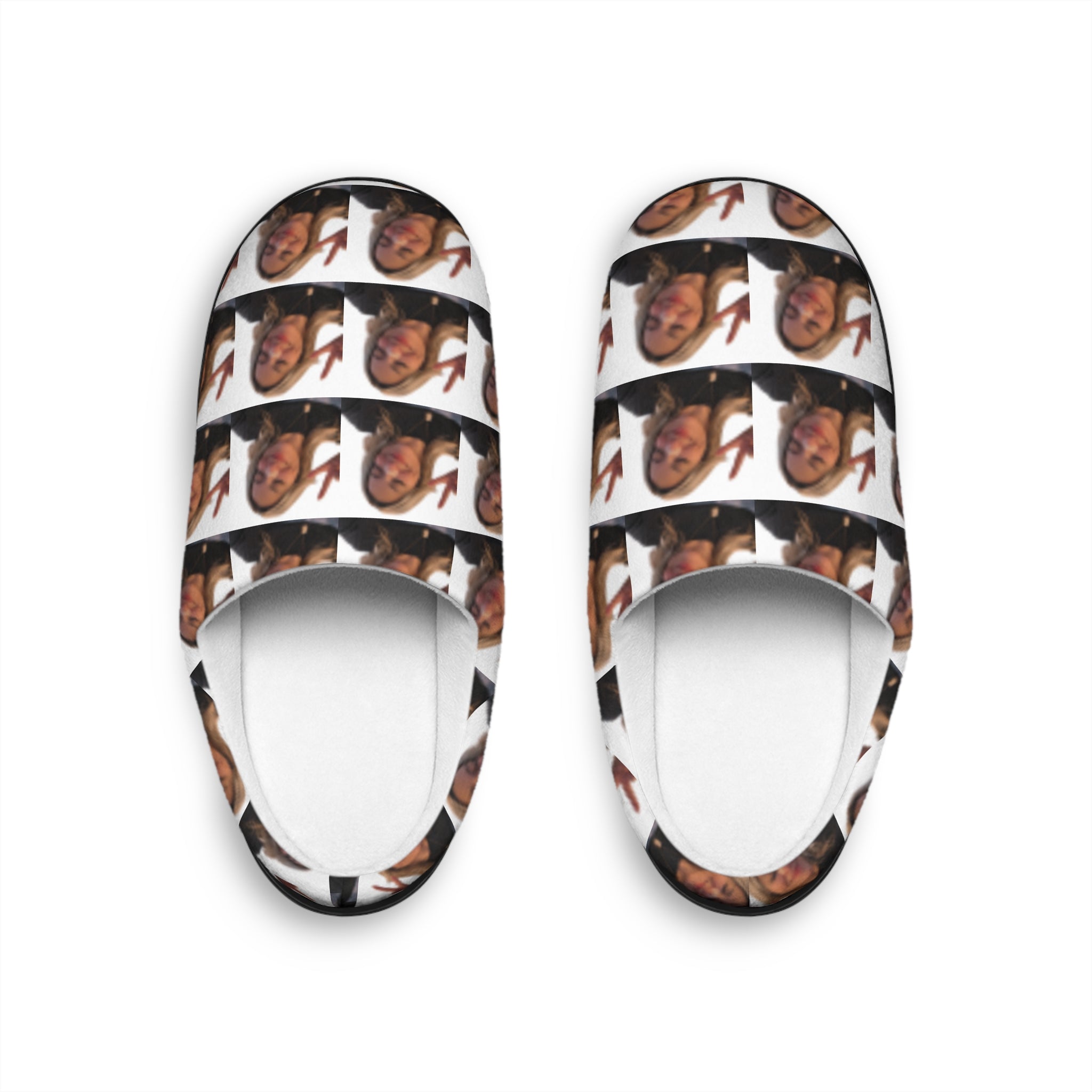 Personalized Photo Slippers — Custom Face Indoor Slippers