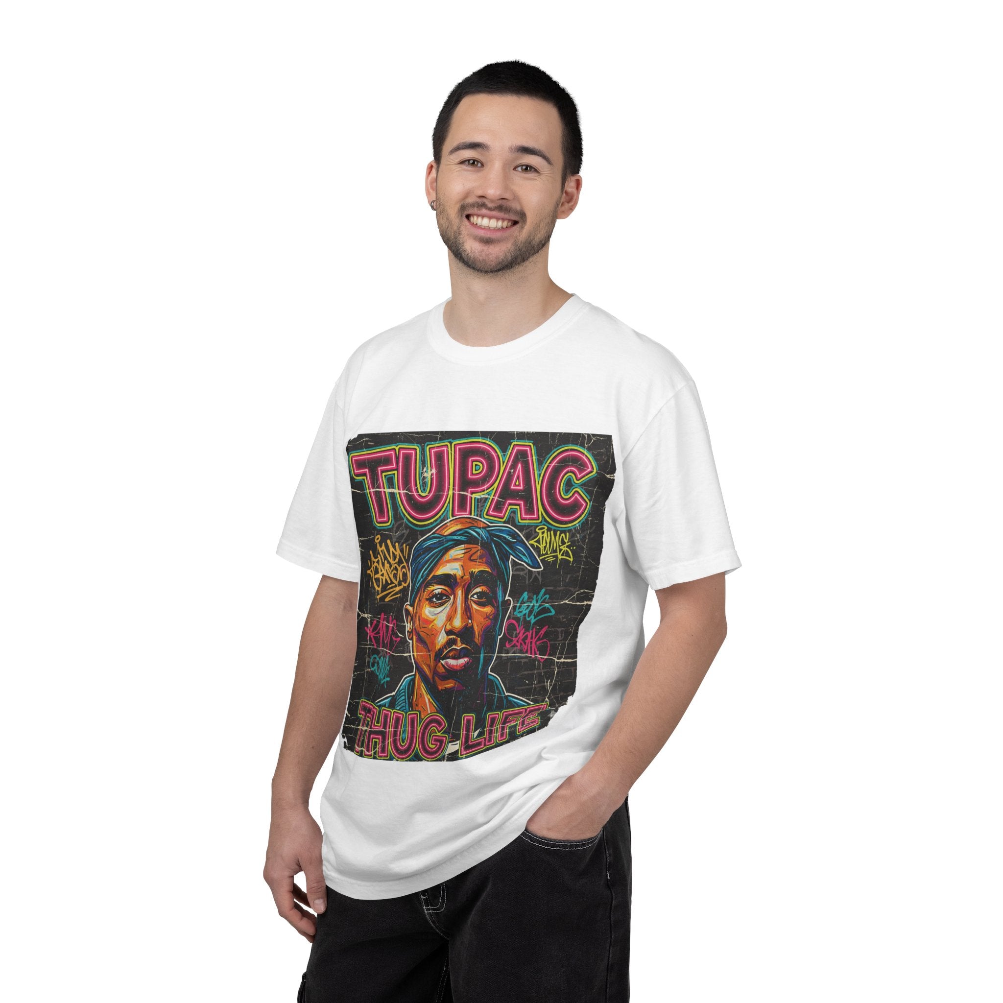 Graphic T-Shirt — Retro Graffiti Portrait
