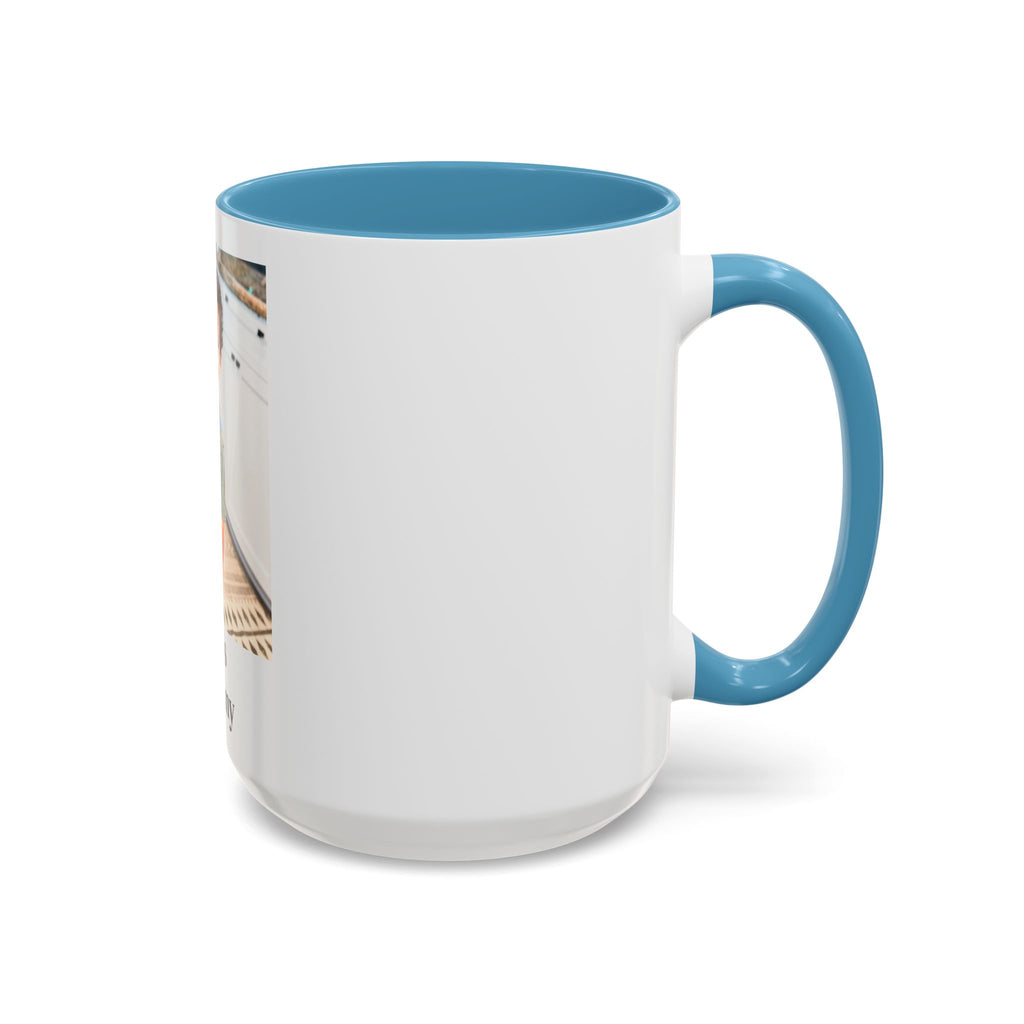 Personalized Photo Accent Coffee Mug – Custom 11/15 oz Mug (Add Your Photo)
